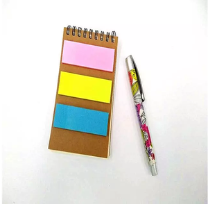 Wholesale Custom Kraft Paper Cover <b>Sticky</b> <b>Notes</b>/memo Block <b>Note</b> Pad - Product Image 5