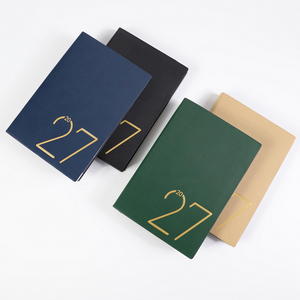 Agenda Profesional para Oficina 2027, Planificador Bilingüe Español-Inglés, Agenda Vertical con Rayas, Proveedor al por Mayor de Fábrica - Product Image 1