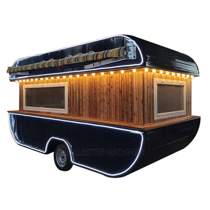 Catering boda Van Bar de cerveza móvil concesión café carrito de comida de perro caliente del camión de comida caravana remolque - Product Image 6