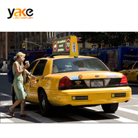 Yake couleur P2.5 voiture haut LED affichage P4 P5mm véhicule publicité affichage voiture publicité écran pour Taxi toit