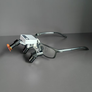 مصباح أمامي لاسلكي ساطع للأسنان مع نظارات وعدسات مكبرة لطب الأسنان للاستخدامات الطبية والجراحية - Product Image 1