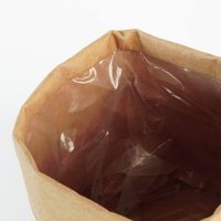 Pots de fleurs en papier kraft pour plantes d'intérieur, sac en papier kraft réutilisable, organisateur et pot de fleurs