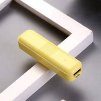 Banque d'alimentation de charge compacte multifonction promotionnelle en gros 2600 MA alimentation mobile sans soudure Logo personnalisé de haute qualité