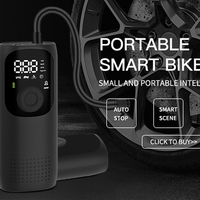 Pompe à air électrique portable multifonctionnelle sans fil NEWO avec manomètre pour vélos et motos