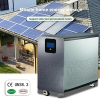 Système d'énergie solaire hybride 10 kW 30 kWh tout-en-un avec batterie de stockage LiFePO4 haute tension 512 V pour l'alimentation résidentielle ESS