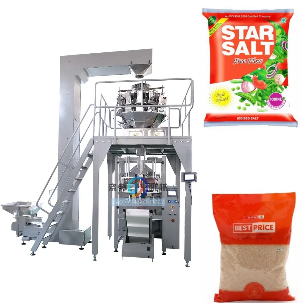 JB-720L Plastic Bag Salt 1kg Rice Snack Food Vertical Packing Machine Automatic with Volumetric Cup Filler
