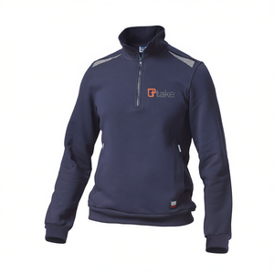 เสื้อสเวตเชิ้ตทีเทค รุ่นเรกูลาร์ 3XL สีน้ำเงิน - Product Image 2