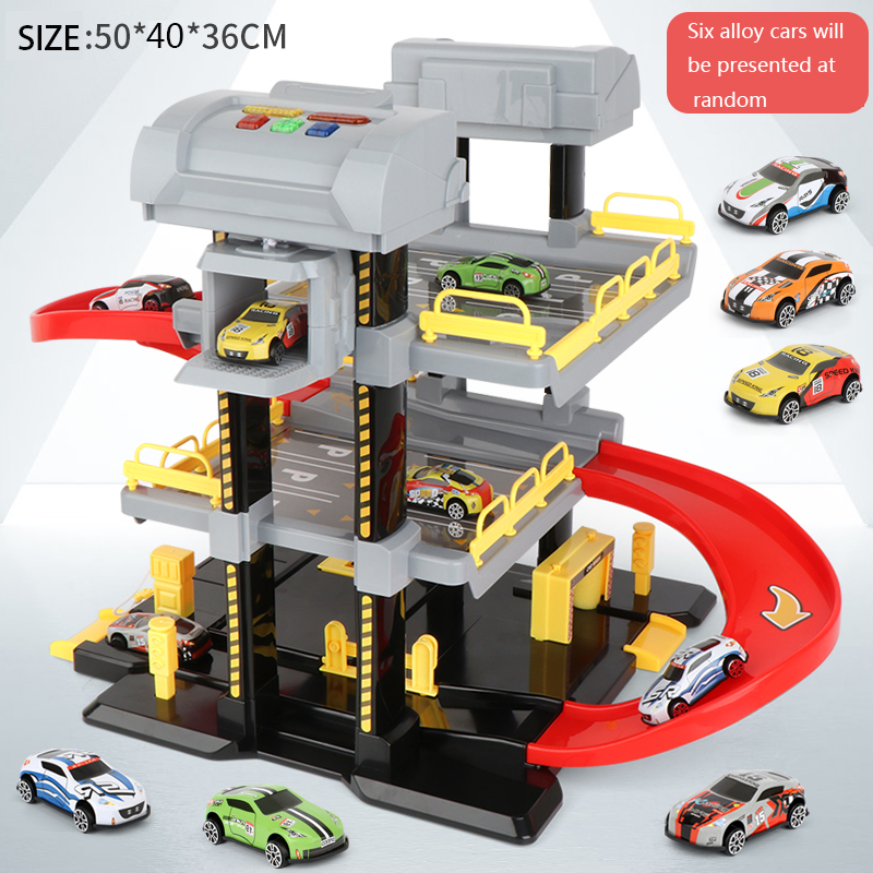 Рекомендуемые игрушки EN71 для детей с 6 машинками