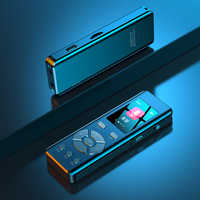 Enregistreur vocal professionnel mini, double micro, suppression du bruit, USB WAV, dictaphone portable à clipser pour réunions, ajustement personnalisé, direct usine