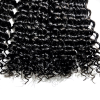 Extensiones de Cabello 100% Alineadas con la Cutícula, Cabello Virgen 12A Sin Procesar, Doble Trama a Máquina, Ondulado Profundo, Cabello Virgen Vietnamita 100%