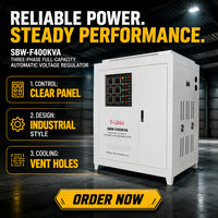 Régulateur de tension triphasé AC Massive Power SBW 400 kVA pour grandes usines, ateliers et systèmes de fabrication