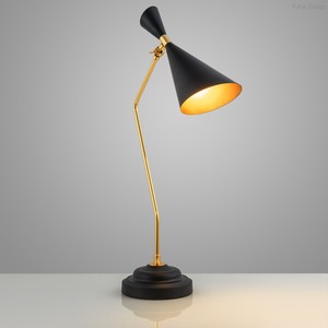 Modern Minimalist Dimmable Metal Retro Desk Lamp with G9 <b>Bulb</b> White Electric Home <b>Decor</b> Retro Light for Hotel Use - Product Image 2