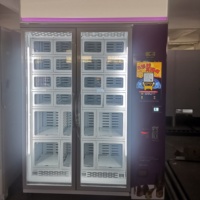 Mesin Vending Bulu Mata Mesin Cerdas Terbalik untuk Vendlife Mesin Penjual Bunga