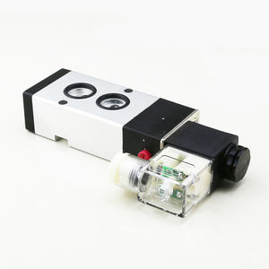 G3/8 4m310-10 5/2 Weg 12 24vdc 220V 110vac Elektrische Stroom Luchtregeling Namur Compressor Pneumatische Magneetklep 4M - Product Image 5