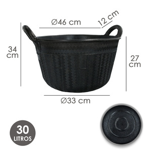 Cestino per Carbone in Gomma da 30 Litri - Product Image 3