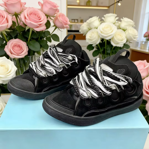 Nouvelles baskets de luxe haut de gamme 2026, chaussures décontractées respirantes à couleurs contrastées, unisexe, logo personnalisé disponible, vente en gros prise en charge - Product Image 3
