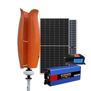 Sistema Híbrido para Uso Doméstico de 800W, 1kw, 2kw, 3kw, 5kw, 10kw, Generador Eólico Vertical de 48v para Techo, Sistema Fotovoltaico en Venta, Energía Gratuita - Product Image 1