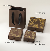 Boîte de rangement rigide haut de gamme pour bijoux, écologique, étanche et réutilisable, pour bagues, boucles d'oreilles, colliers, broches, lunettes - En stock