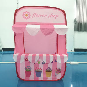 Fabriek Op Maat Creatieve Kinderen Pop-Up Speelhuisje Bloemenspeelgoedwinkel Tent - Product Image 5