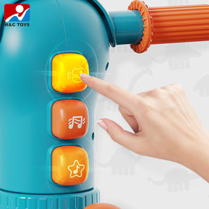 Divertido triciclo eléctrico de <span class=keywords><strong>3</strong></span> ruedas, dinosaurio de dibujos animados, coche deslizante, Juguete musical y ligero para niños seguros de <span class=keywords><strong>2</strong></span> a 4 años, hecho de plástico - Product Image 4