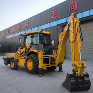 Mesin pemindah bumi merek Shanzhong, <span class=keywords><strong>8ton</strong></span> 4WD SZ40-28 Backhoe <span class=keywords><strong>Loader</strong></span>, harga murah diskon besar di Kazakhstan - Product Image 3