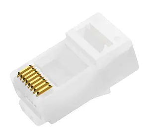 Haute Qualité Industrie-Évalué Dur Lan Câble RJ45 Connecteur 8P8C 50um Contacts Plaqués Or