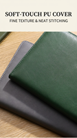 Cuaderno Personalizado de Cuero PU con Cierre Magnético, A5, con Páginas Rayadas, Impresión de Logotipo para Regalos Corporativos