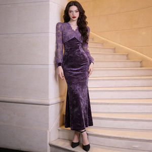 strapless open back dress Shop Purple Net Lehenga Choli Dress Online Shopping – HATKE BRIDE main image 1