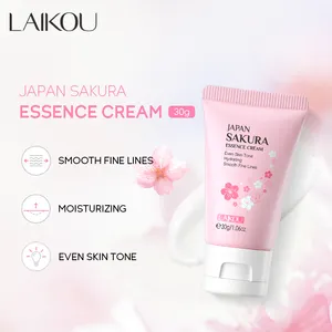 LAIKOU Japão Sakura creme facial hidratante iluminador 30g creme facial e loção para o rosto