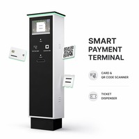Dispensador de Boletos de Entrada Premium con Interfaz de Protocolo TCP, Impresora de Recibos, Máquina de Gestión de Estacionamientos para Hospitales