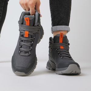 Stile di coppia impermeabile da esterno in tessuto TPU scarpe da campeggio da <span class=keywords><strong>donna</strong></span> scarpe da trekking da uomo con gomma MD avventure-escursionismo - Product Image 5