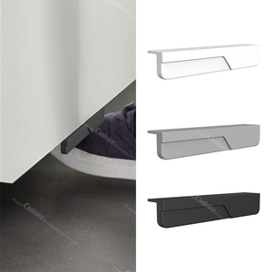 Adhesive Cabinet Handles Pulls Push Peel and Stick Pull Helper Drawer Pulls <b>Wardrobe</b> Handle Furniture Handles - Product Image 4