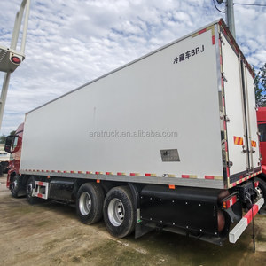 Camión <span class=keywords><strong>Tractor</strong></span> Refrigerado Foton Auman EST 6X4 Rojo Usado, 510HP, Euro5, Volante a la Izquierda, para Transporte de Alimentos Congelados en Contenedor, Larga Distancia - Product Image 6