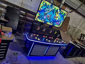 Mỹ nóng bán đứng 55 <span class=keywords><strong>inch</strong></span> 4 người chơi Cá Trò chơi bảng đại dương Vua 3 con thú tuyệt vời cho phòng trò chơi - Product Image 3