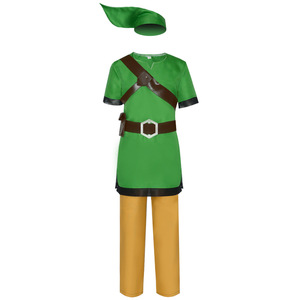<span class=keywords><strong>Costume</strong></span> de cosplay d'Halloween The Legend of <span class=keywords><strong>Zelda</strong></span> Skyward Sword Link avec pantalon et accessoires pour fête costumée d'Halloween - Product Image 4