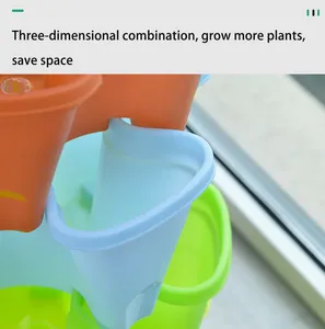 Sistema di Irrigazione a Goccia per Torre Idroponica di Fragole A30, Fioriera Verticale Ecologica e Durevole, Giardino Verticale <span class=keywords><strong>Fai</strong></span>-<span class=keywords><strong>da</strong></span>-<span class=keywords><strong>Te</strong></span> - Product Image 4