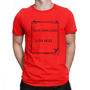 Camisetas de Manga Corta para Hombre con Logotipo Personalizado al por Mayor, Impresión en Serigrafía Blanca, 100% Algodón, Transpirables, Ecológicas, Jersey de 180g - Product Image 5