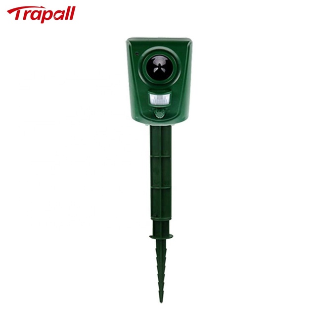 Yard Field Garden PIR Motion Sensor Waterproof Electrical Bird Repeller Ultrasonic Animal Repeller Solid State Outdoor