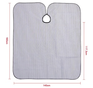 การออกแบบล่าสุดที่กำหนดเองพิมพ์ตัดเคปสำหรับช่างทำผม - Product Image 5