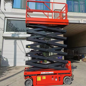 Plataforma elevadora de aluminio para trabajo aéreo Plataforma elevadora de tijera eléctrica Plataforma de trabajo aéreo - Product Image 4