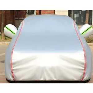 Housse de <span class=keywords><strong>protection</strong></span> contre la pluie et le soleil pour <span class=keywords><strong>voiture</strong></span>, imperméable et tout temps - Product Image 4