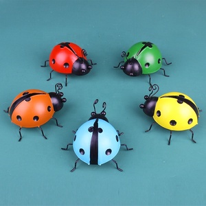 Décoration <span class=keywords><strong>murale</strong></span> en fer forgé Art Déco créative, papillon tridimensionnel, pendentif en métal avec couleur et forme personnalisées - Product Image 6