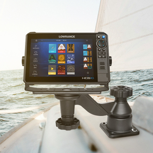 Vinmounts 6-Inch Aluminum Alloy Stainless Steel 360 Adjustable Eco-Friendly Fish Finder Swivel Arm Mount Black for Ocean Boat - Product Image 4