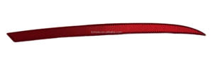 Reflector Trasero <span class=keywords><strong>Rojo</strong></span> de Alta Visibilidad Resistente a la Intemperie MAS1646-47-C-R (Luz de Freno Central) para <span class=keywords><strong>Renault</strong></span> <span class=keywords><strong>Talisman</strong></span> 2015-2016 - Product Image 3