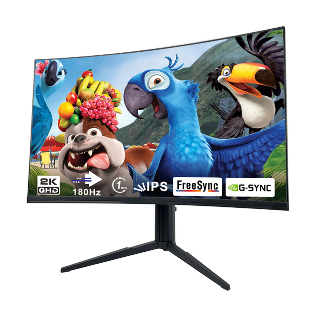 27 32 34 Inch Gaming Business Monitor 75Hz 144Hz 165Hz 2560*1440P Adjustable Computer PC Monitor