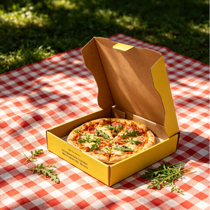 Caja de Papel para Alimentos para Llevar, Cajas de <span class=keywords><strong>Pizza</strong></span> Corrugadas de 9, 10, 11, 12 y 14 Pulgadas, Diseño Personalizado, Cajas Desechables para Entrega de <span class=keywords><strong>Pizza</strong></span> - Product Image 4