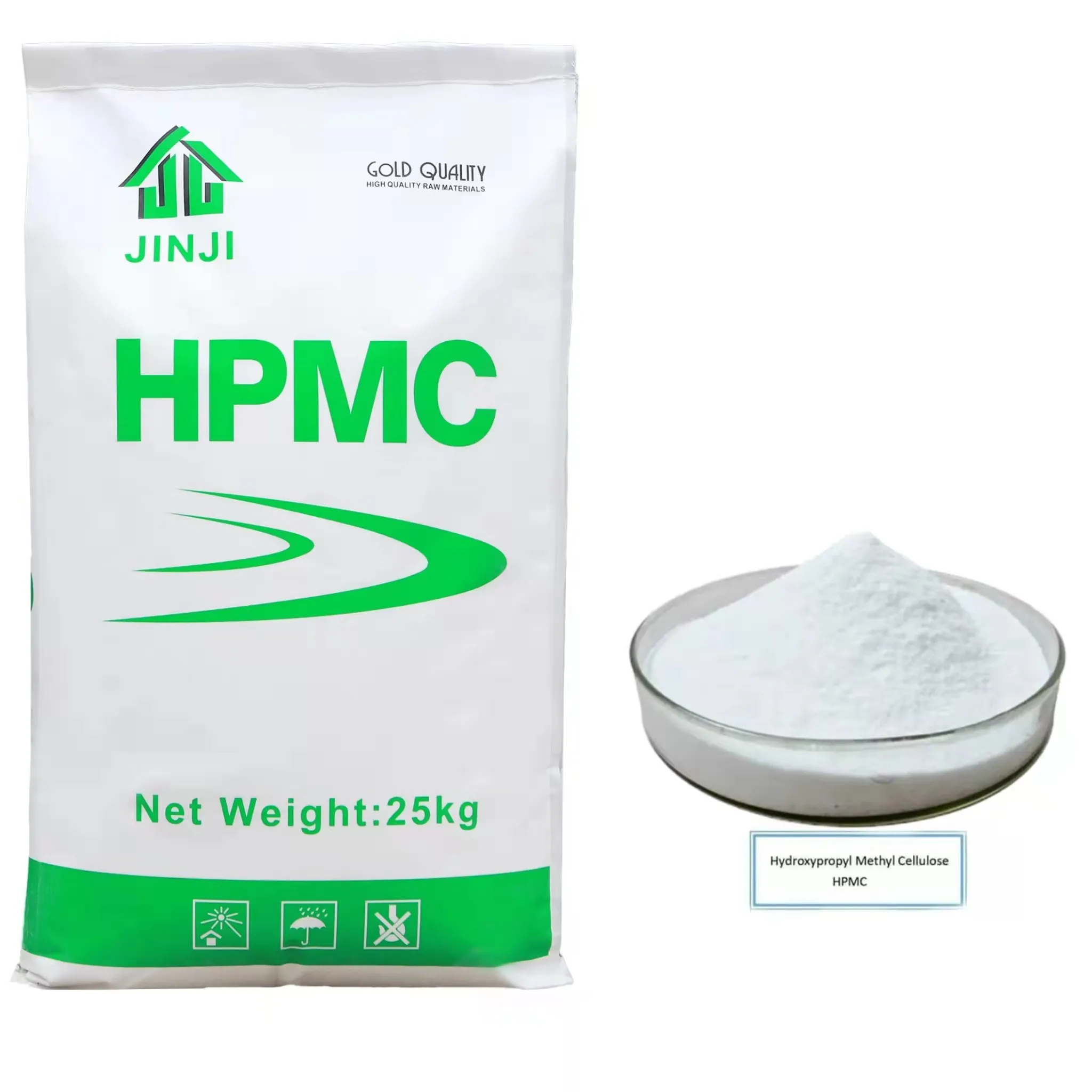 Hohe Viskosität 50000-200000 Hydroxypropyl-Methyl-Zellstoff HPMC für den Bau trockener gemischter Mörtel, Wandmatte, Fliesenaufkleber