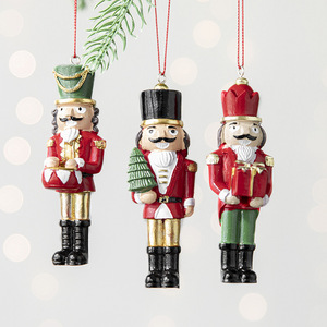 LS-546 11cm Résine Casse-Noisette <span class=keywords><strong>Soldat</strong></span> Arbre De Noël Ornements <span class=keywords><strong>Soldat</strong></span> Casse-Noisette Géant Statue - Product Image 3