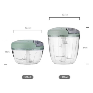 Herramientas de cocina de mano Chopper Mini trituradora de ajo Prensa de mano Trituradora de molienda Chopper Trituradora de ajo Picadora de ajo - Product Image 3