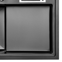 Vente chaude Métal Type 304 En Acier Inoxydable Matériel Lavabo Évier Ferme Maison Évier De Cuisine Unique